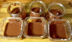 Apfelschoko dessert